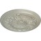 Ekena Millwork Damon Ceiling Medallion (Fits Canopies up to 3 3/8"), Hand-Painted Flash Copper, 20"OD x 1 1/2"P CM20DAFCS - alternate 2
